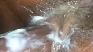 Xxmelaninbooty pussy from the back i HAD to cum!!