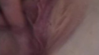 Closeup young big clit pussy