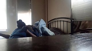 Young black Teen Cream On My Face