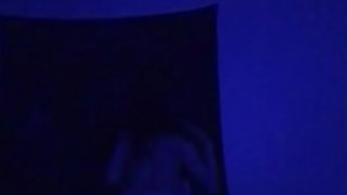 Young teen rides fat cock