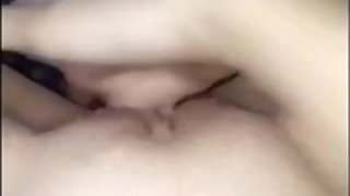 TEEN CUMS ON SNAPCHAT