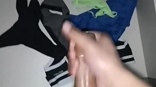 Teen Boy Cums On Sisters Panties